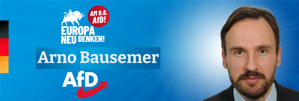 Deine Stimme für Arno Bausemer AfD